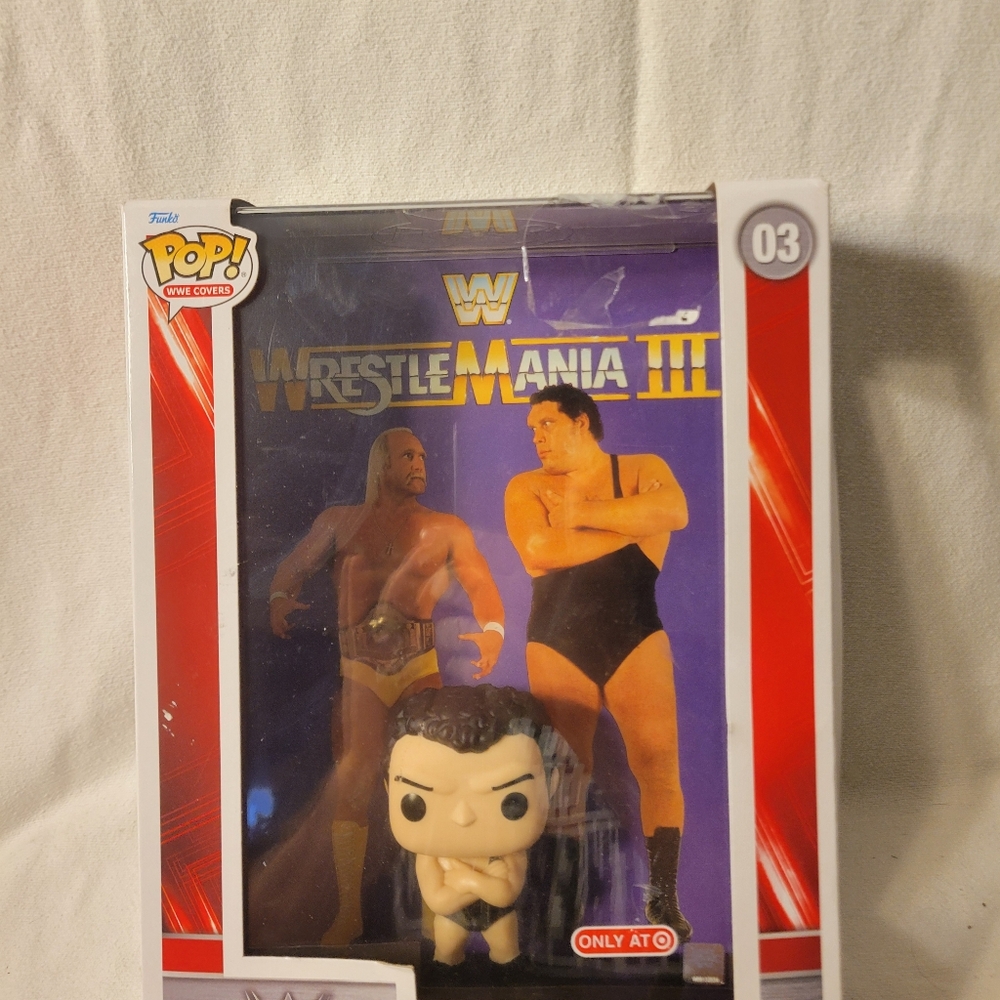 Funko Pop WWE Covers WrestleMania III Andre The Giant #03. Item #1598